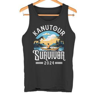 Kanufahrer Kanu Kanutour Survivor 2024 Tank Top - Geschenkecke