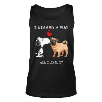 I Kissed A Pug And I Liked It Tank Top | Mazezy AU