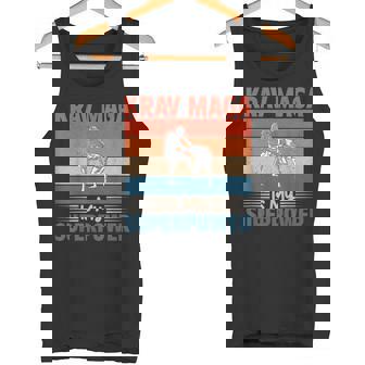 Krav Maga Es Mi Superpoder Krav Maga Camiseta sin mangas - Regaloses