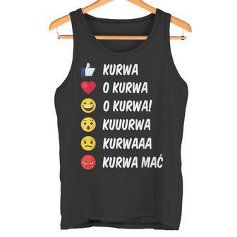 Kurwa Mac Polish Slang For Poland Tank Top - Geschenkecke