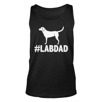 Lab Dad Dog Dad Labrador Dad Tank Top | Mazezy UK