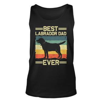 Labrador For Dad Black Lab Yellow Labrador Retriever Tank Top | Mazezy