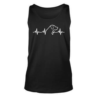 Labrador Heartbeat Tank Top | Mazezy