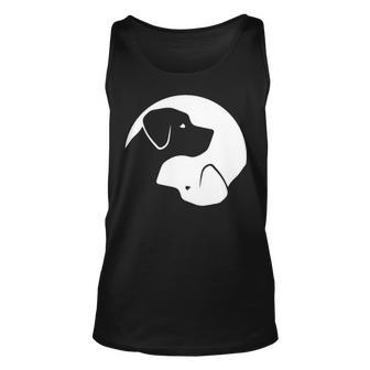 Labrador Retriever Yin Yang Tank Top | Mazezy