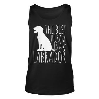 Labrador Retrievers Are The Best Therapy Lab Dog Tank Top | Mazezy
