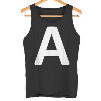 Letter A Tank Top - Geschenkecke