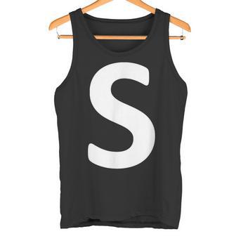 Letter S Tank Top - Seseable