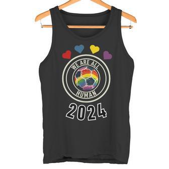 Lgbtq Outfit Fußball Wm Trikot 2024 Pride Regenbogen Fan Tank Top - Geschenkecke