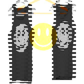 Linda Cara Sonriente Amarilla Cara Sonriente Cara Feliz Ropa Camiseta sin mangas - Regaloses