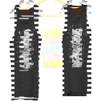 Lindo Ajolote Colorido Divertido Kawaii Ajolotl Para Niñas Y Niños Camiseta sin mangas - Regaloses