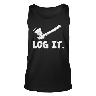 Logger Log It Logging Lumberjack Tank Top | Mazezy