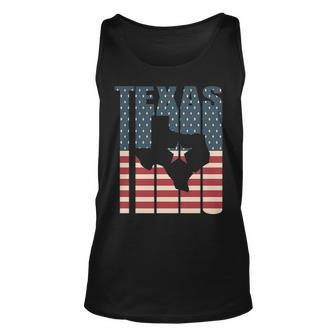 Lone Star Texas American Flag Tank Top | Mazezy
