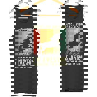 Los Caballos Son Increíbles Yo Soy Impresionante Por Lo Tanto Soy Un Caballo Camiseta sin mangas - Regaloses