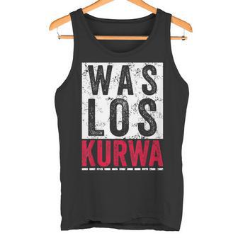 Was Los Kurwa Polska Kurwa Für Stolze Poland Tank Top - Geschenkecke