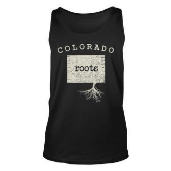 I Love My Roots & Home State Of Colorado Tank Top | Mazezy