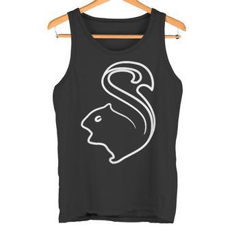 I Love Squirrel Tank Top - Seseable