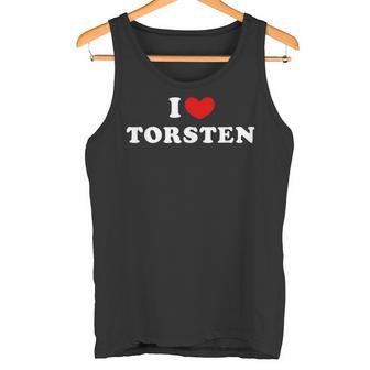 I Love Torsten Ich Liebe Torsten Tank Top - Geschenkecke