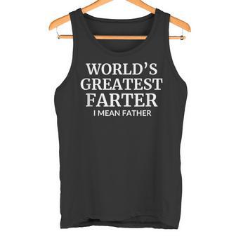 Lustiger Papa-Vatertags-Spruch „Der Größte Schatz Der Welt“ Meine Ich Tank Top - Geschenkecke