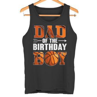 Lustigerater Des Geburtstags Junge Basketballater Papa Tank Top - Geschenkecke