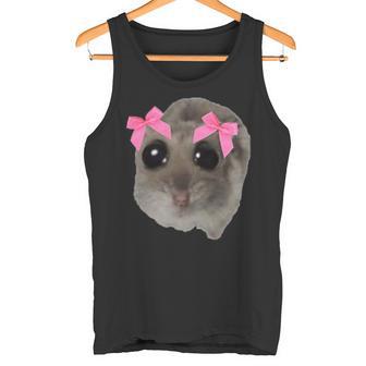 Lustiges Hamster Hamsti Dame Meme Tank Top - Geschenkecke