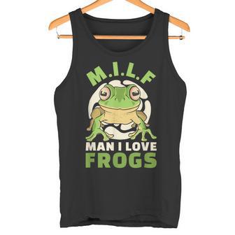 Man Ich Liebe Frogs MILF Frog Tank Top - Geschenkecke