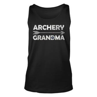 Matching Family Archery Grandma Arrow Target Team Tank Top | Mazezy