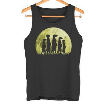 Meerkat Surikate Scharrtier Moon Tank Top - Geschenkecke