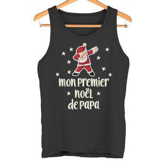 Mein Erstes Weihnachtsfeston Papa Dabbing Santa Eltern Tank Top - Geschenkecke