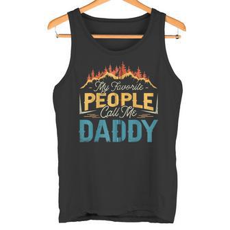 Meine Lieblingsleute Nennen Mich Papa Kapuzenjacke Tank Top - Geschenkecke