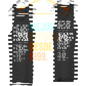 Mejor Esposa Desde 1999 25 Aniversario De Boda 25 Años Camiseta sin mangas - Regaloses