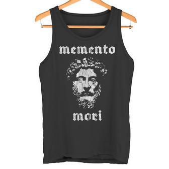 Memento Mori Marco Aurelio -Intage Camiseta sin mangas - Regaloses