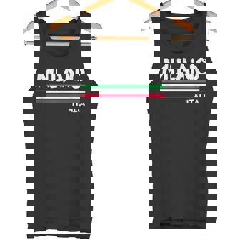 Milano Italia Milán Italia Italia Bandera Inicio Orgullo Camiseta sin mangas - Regaloses