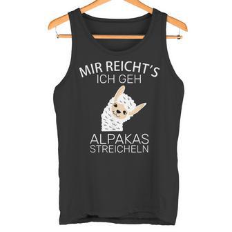 Mir Reichts Ich Gehe Jetzt Alpacas Strohlen Tank Top - Geschenkecke