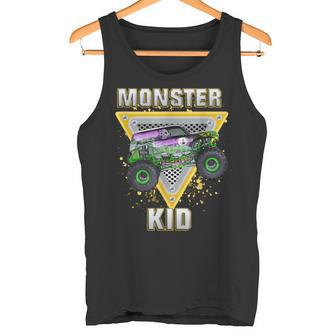 Monster Truck Kid Monster Truck Son Mis Amantes De Los Jam Truck Camiseta sin mangas - Regaloses