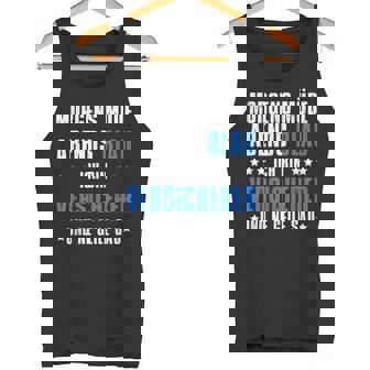 Morgens Müde Abends Blue Ich Binersichert Tank Top - Seseable