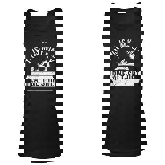 This Is Myly' Plane'Woodworking'Woodworkers Tank Top | Mazezy