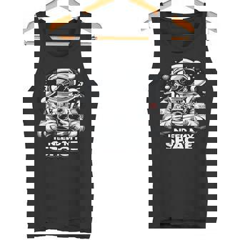 Necesito Mi Retrato Espacial De Astronauta Con Planetas Camiseta sin mangas - Regaloses