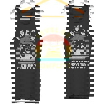 Nivel 2 Completa 2º Aniversario De Bodas Para Parejas Camiseta sin mangas - Regaloses