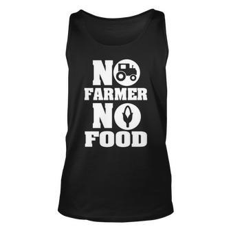 No Farmer No Food Tank Top | Mazezy