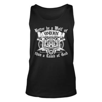 Norse Wolf Of Odin T Vikings Heritage Quote Tank Top | Mazezy