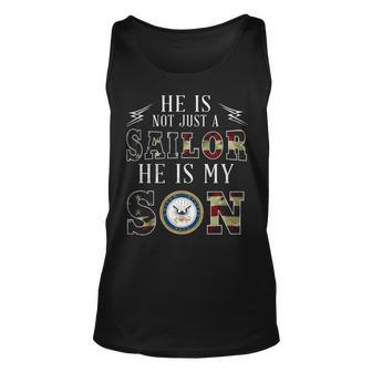 He Is Not Just A Sailor He Is My Son Tank Top | Mazezy