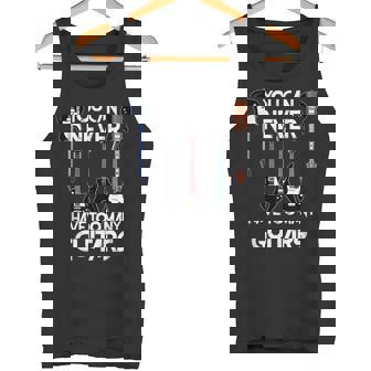 Nunca Puedes Tener Demasiadas Guitarras Amante De La Música Guitarrista Camiseta sin mangas - Regaloses