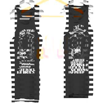 Nunca Se Tienen Suficientes Guitarras Rock Guitarrista Camiseta sin mangas - Regaloses