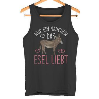 Nur Ein Mädchen Das Donsel Liebt Farm Tank Top - Geschenkecke