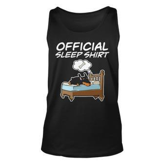 Official Sleep Pajamas Doberman Tank Top | Mazezy