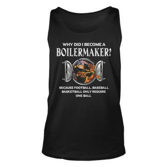 Old Boilermaker Why Did I Become Tank Top | Mazezy