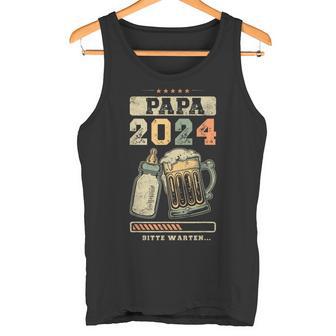 Papa 2024Aterschaft Baby Ankündigung Werdenderater Tank Top - Geschenkecke