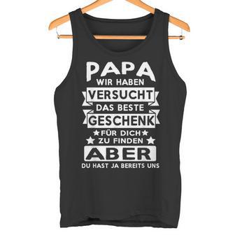 Papa Beste Geschenk Hast Du Christmas Children's Papa Tank Top - Geschenkecke