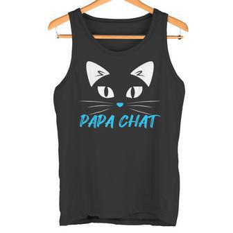 Papa Chat Animal Humour Fête Des Pères Famille Homme Cadeau Débardeur e - Cadeauxyz