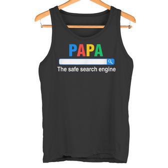 Papa Die Sichere Suchmaschine Lustigeratertag Tank Top - Geschenkecke